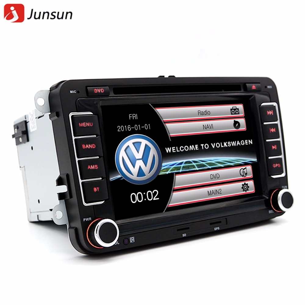Junsun Windows CE Radio for VW Golf 4 Passat POLO Transport T5 Multivan  Seat Jetta Car