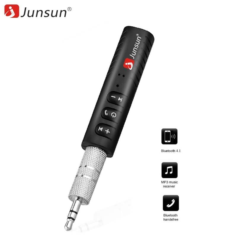 Buy Junsun 3.5mm Car Kit Bluetooth Music Audio Receiver Adapter