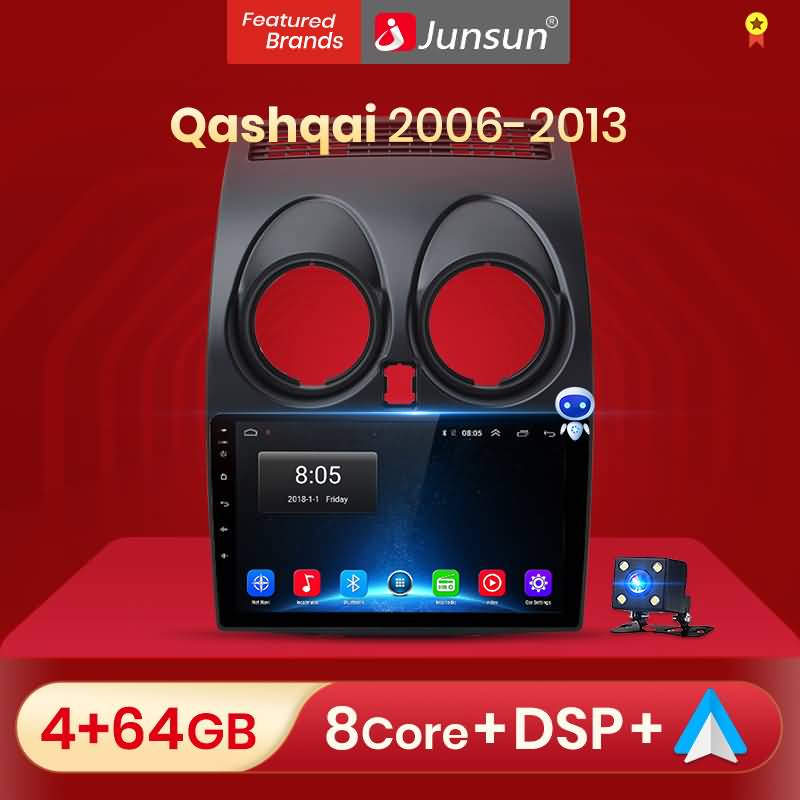 Buy Junsun Car Radio For Nissan Qashqai J10 2006 2007 2008 2009