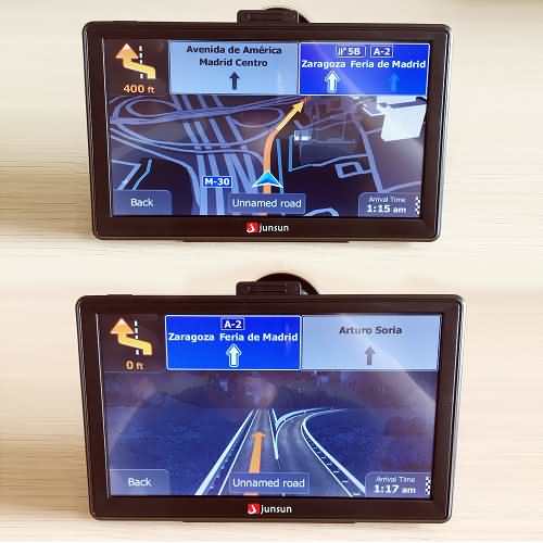 JUNSUN 7.5'' GPS with Full USA map – IT Warehouse Vancouver