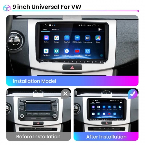 AI Voice Control Android 13 Car Radio For VW Polo 9N3 2006 2005 2004  Multimedia Video Player Stereo GPS AUTORADIO CarPlay Device