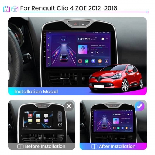 Autoradio For Renault Clio4 Clio 4 2012 2013 2014 2015 2016 2017 2018  Android Car Radio Multimedia Player Stereo GPS Navigation - AliExpress